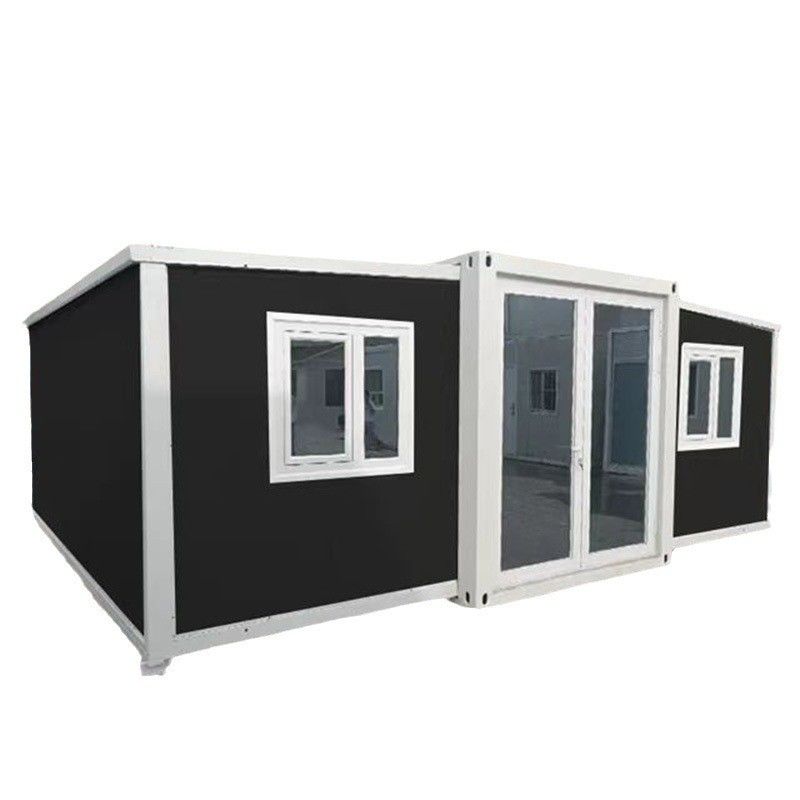 Maison de conteneurs préfabriquée expandable portable résidence mobile imperméable à l'eau pour l'espace de vie de la ferme