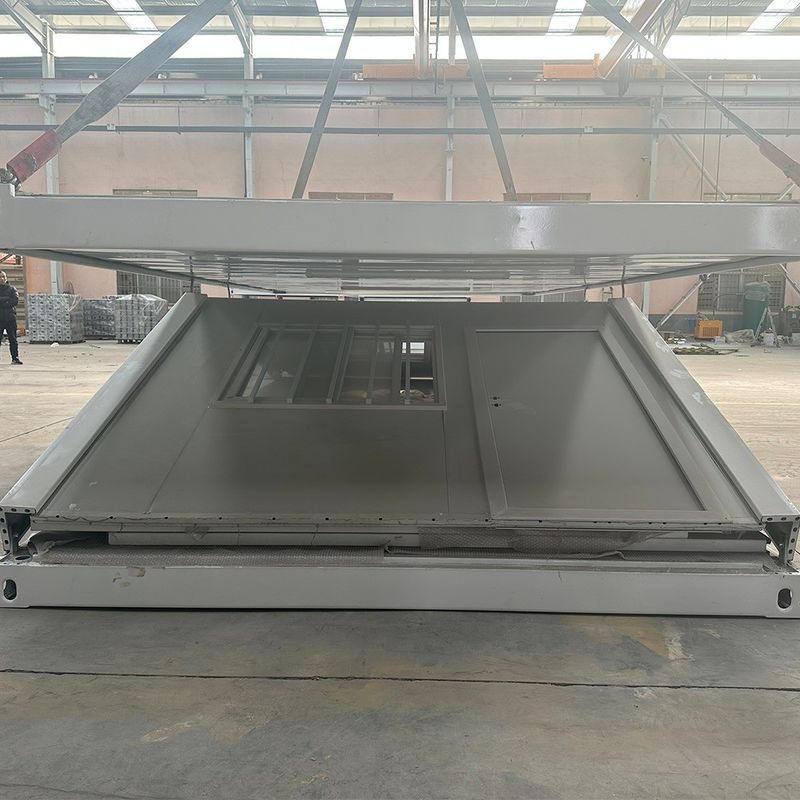 Appartement résidentiel maison de conteneurs pliable préfabriquée avec plate-forme 70% avantage en termes de gain de temps sur le marché