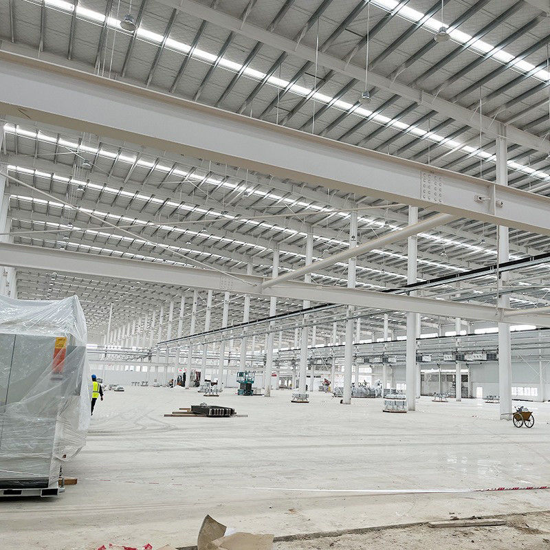 Service de décoiling Construction de structures en acier avec des maisons modulaires préfabriquées et une installation facile