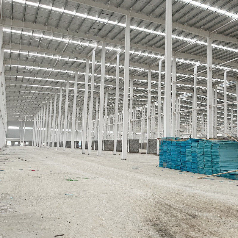 Fourniture directe Maison modulaire préfabriquée Installation facile Entrepôt de structure en acier avec couleur personnalisée